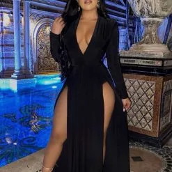 Fashion Nova Spree Dress - Black 24 Fashion Nova Spree Dress - Black -Fashion Nova Dresses Shop Spree Dress Black MH