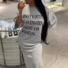 Fashion Nova Stating Facts T Shirt Dress - Grey 1 Fashion Nova Stating Facts T Shirt Dress - Grey -Fashion Nova Dresses Shop StatingFactsTShirtDress Grey MER