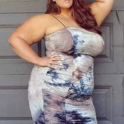 Fashion Nova Staying Ruched Tie Dye Mini Dress - Black/combo -Fashion Nova Dresses Shop StayingRuchedTieDyeMiniDress Blackcombo MER PLUS