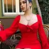 Fashion Nova Sweet Sayings Mini Dress - Red -Fashion Nova Dresses Shop SweetSayingsMiniDress Red MER