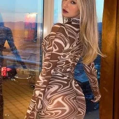 Fashion Nova Swirl My Way Mesh Maxi Dress - Brown/combo -Fashion Nova Dresses Shop SwirlMyWayMeshMaxiDress Browncombo MER 6fe14beb d0cb 40d6 bc8b cf2b5f4c077a