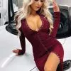 Fashion Nova Take Over Control Slinky Maxi Dress - Wine 2 Fashion Nova Take Over Control Slinky Maxi Dress - Wine -Fashion Nova Dresses Shop TakeOverControlSlinkyMaxiDress Wine MER