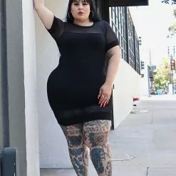 Fashion Nova Thinking Of You Dress - Black -Fashion Nova Dresses Shop ThinkingOfYouDress Black MER