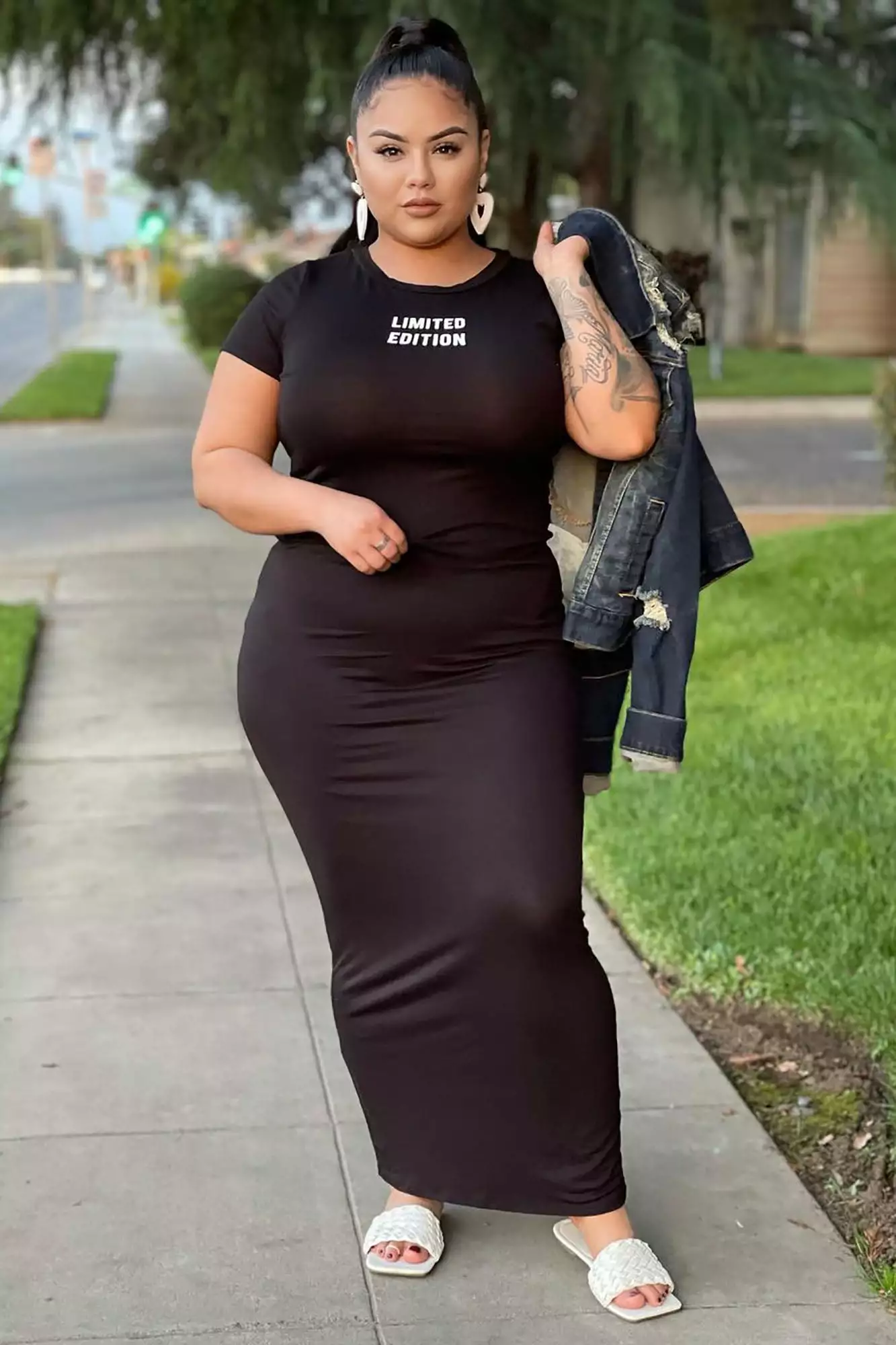 Fashion Nova True Facts Maxi Dress - Black 7 Fashion Nova True Facts Maxi Dress - Black - Image 5