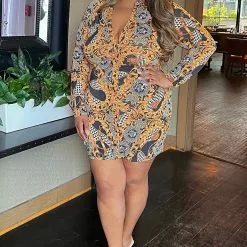 Fashion Nova Velina Shirt Dress - Black/combo 14 Fashion Nova Velina Shirt Dress - Black/combo -Fashion Nova Dresses Shop VelinaShirtDress Blackcombo MER PLUS