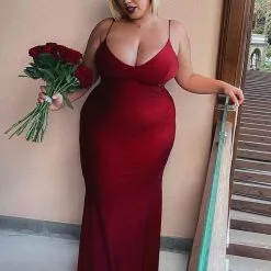 Fashion Nova Walk Behind Me Maxi Dress - Wine -Fashion Nova Dresses Shop WalkBehindMeMaxiDress Wine 2 MER PLUS