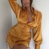 Fashion Nova When's Happy Hour Mini Shirt Dress - Mustard 1 Fashion Nova When's Happy Hour Mini Shirt Dress - Mustard -Fashion Nova Dresses Shop When sHappyHourMiniShirtDress Mustard MER