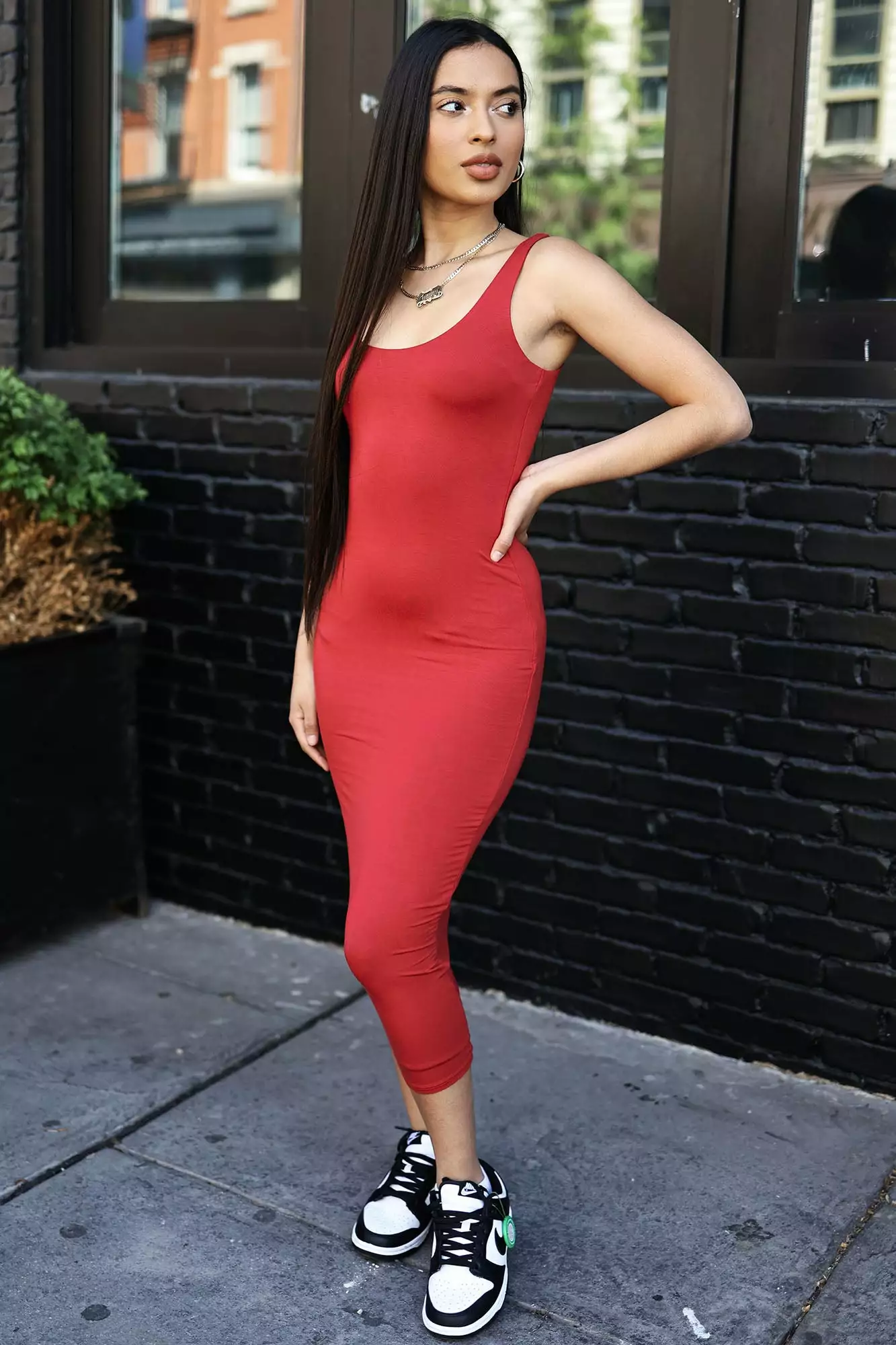 Fashion Nova Your Needs Met Dress - Red 5 Fashion Nova Your Needs Met Dress - Red - Image 3