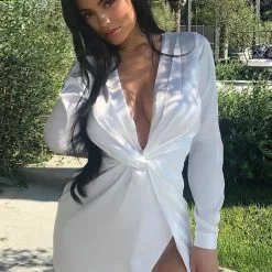 Fashion Nova Sugar Free Dress - White 14 Fashion Nova Sugar Free Dress - White -Fashion Nova Dresses Shop kylie sugar free